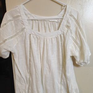 Free with purchase white blouse